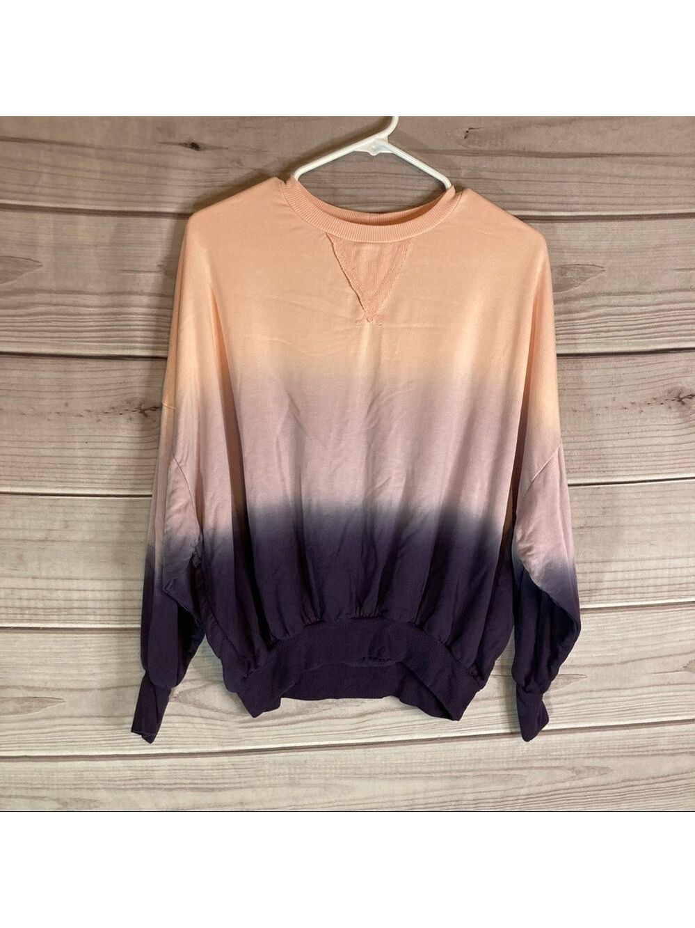 Young fabulous lavender sherbet ombre tie dye sweatshirt.